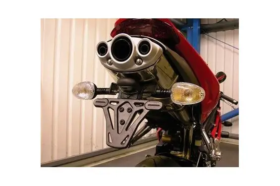 Support de Plaque R&G pour Triumph 675 Daytona (06-12) - LP0023BK Promotion