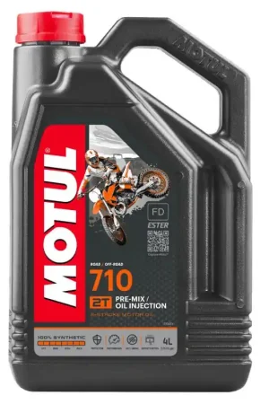 Pas Cher Huile Motul 710 2T Full Synthetic 4 Litres