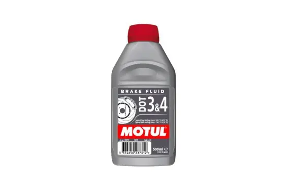 Liquide de frein Motul DOT 3 & 4 Brake fluid pour Moto 0,5L Meilleur Prix