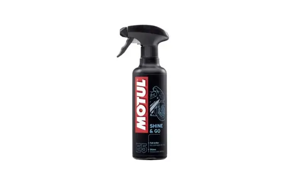 Bon Marché SHINE & GO Motul MC Care E5, Fait briller votre Moto - 400ml