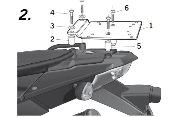 Support Top Case Shad BMW F650 GS (08-18) F700 GS (13-18) Commande En Gros