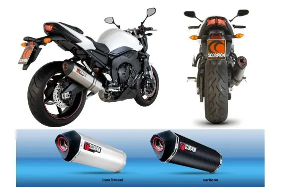 Vente Flash Silencieux Scorpion Serket Carbone Yamaha FZ1 (06-16)
