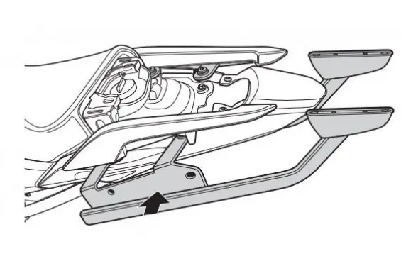 Support Top Case Shad INTEGRA 700 (12-13) Achat Immédiat