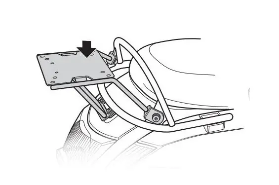 Support Top Case Shad pour Kymco Like 125 (15-16) Seulement Aujourd'hui