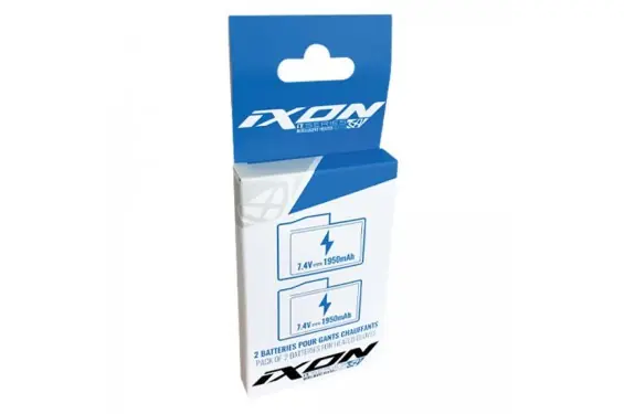 Prix Réduit Kit 2 Batteries 1950mAh pour Gants Chauffants IXON IT BATTERIES