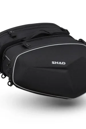 Sacoches latérales E48 semi rigide SHAD 46 à 58 Litres Prix Choc