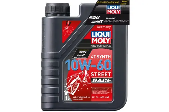 Huile Moto LIQUI MOLY 10W60 Full Synthetic Motorbike Race 1 Litre Promotion Saisonnière