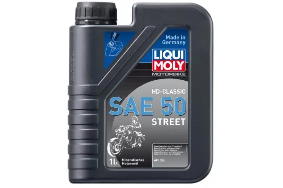 Marque Huile Moto LIQUI MOLY SAE50 Motorbike HD-Classic Street Minéral 1 Litre