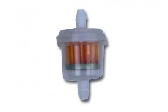 Expédition Rapide Filtre à essence Rond pour durite 5 et 6mm, longueur 56mm