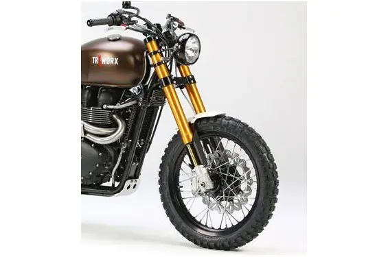 Garde Boue avant moto LSL Extreme Triumph Bonneville et Scrambler - 506T038G Offre Spéciale