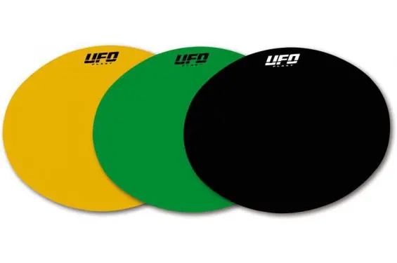Fond de plaques adhésif pour plaque ovale UFO Dernière Chance