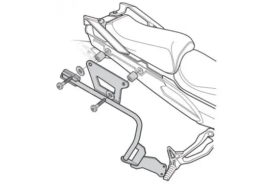 Quantité Limitée Support de Valise Shad 3P System pour Tracer 900 (15-17)
