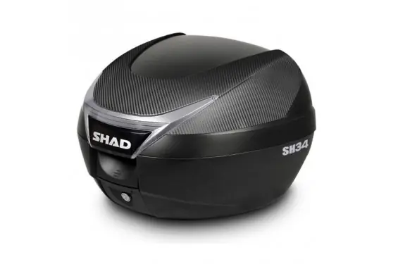 Top case Moto & Scooter Shad SH34 finition carbone Seulement Aujourd'hui
