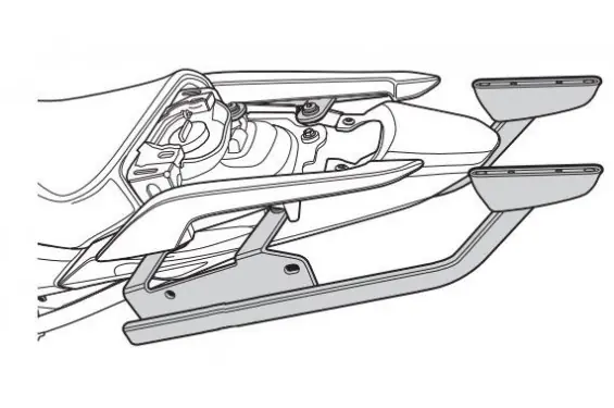 Support Top Case Shad pour NC750 X (16-25) NC750 S (16-19) Quantité Limitée