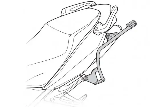 Haute Qualité Support de Valise Shad 3P System pour VFR800 (02-13)