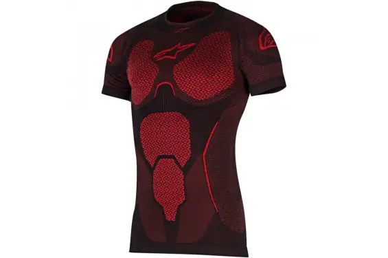 T-Shirt de Compression ALPINESTARS RIDE TECH SUMMER TECH LAYER SHORT SLEEVE Pas Cher