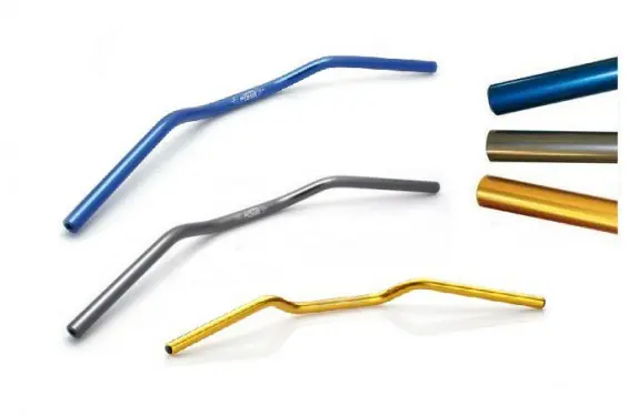 Achat Immédiat Guidon Quad Bas Titane Diamètres 22.2 mm Sans Barre de Renfort