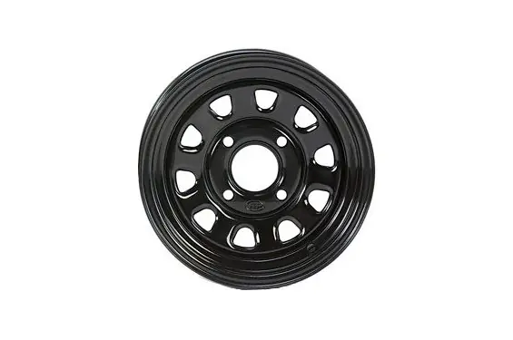 Bon Marché Jante Quad Acier Noire ITP Rando Utilitaire 12x7 - 4x156 - 4+3