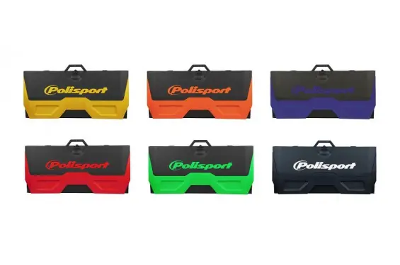 Offre Du Jour Tapis Environnemental Pliable avec Récupérateur POLISPORT pour Moto et Quad