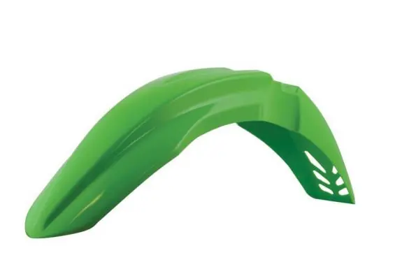 Meilleur Choix Garde Boue Avant Vert RaceTech Moto pour Kawasaki KX250 F (09-12) KX450 F (09-12) - KA03796