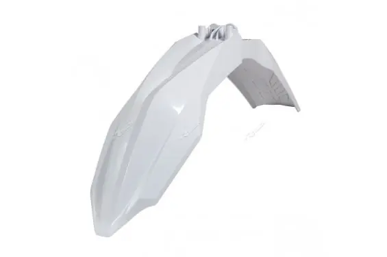 Super Prix Garde Boue Avant Blanc RaceTech Moto pour Husqvarna TC85 (18-24) - R-PAHSQBN0185