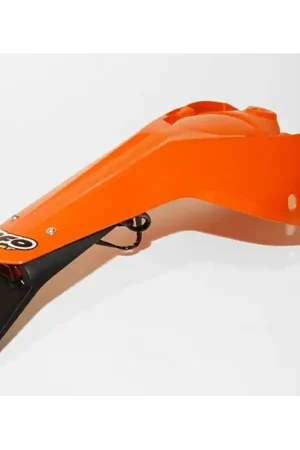 Commande En Gros Garde Boue Arrière Orange + Plaques Latérales UFO Moto pour KTM EXC125 (08-11) EXC200 (08-11) EXC250 (08-11) EXC300 (08-11)