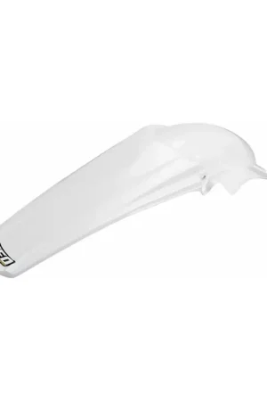 Super Prix Garde Boue Arrière Blanc UFO Moto pour Yamaha YZ250 F (06-09) YA03881