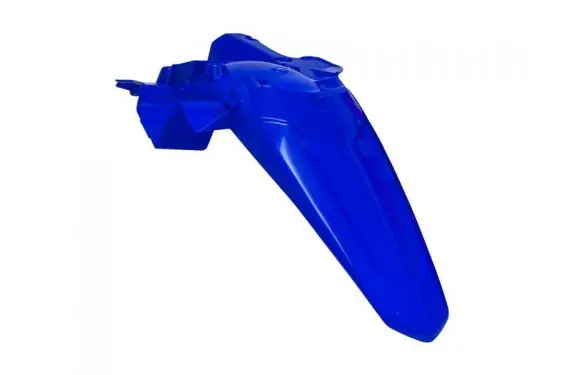 Authentique Garde Boue Arrière Bleu / Jaune fluo RaceTech Moto pour Yamaha YZ450 F (18-21) R-PPYZFBL0018