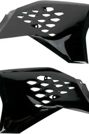Satisfait Ou Remboursé Ouies de Radiateur Noir UFO Moto pour KTM SX65 (09-15) - KT04009