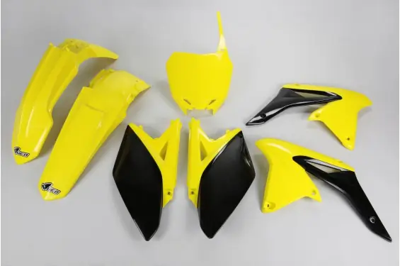 Vente Flash Kit Plastique UFO pour Moto Suzuki RM-Z250 (2010) - SUKIT411