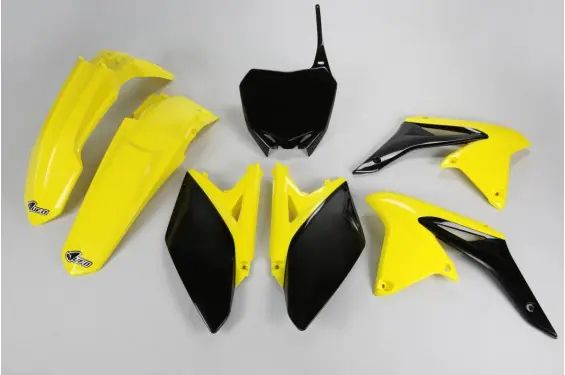 Acheter En Ligne Kit Plastique UFO pour Moto Suzuki RM-Z250 (11-12) - SUKIT413