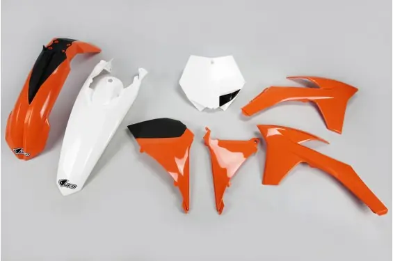 Achetez Aujourd'hui Kit Plastique UFO pour Moto KTM SX-F250 (2011) SX-F450 (2011) - KTKIT509