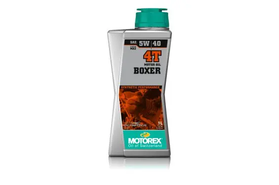 Huile MOTOREX Boxer 4T 5W40 1 Litre Seulement Aujourd'hui