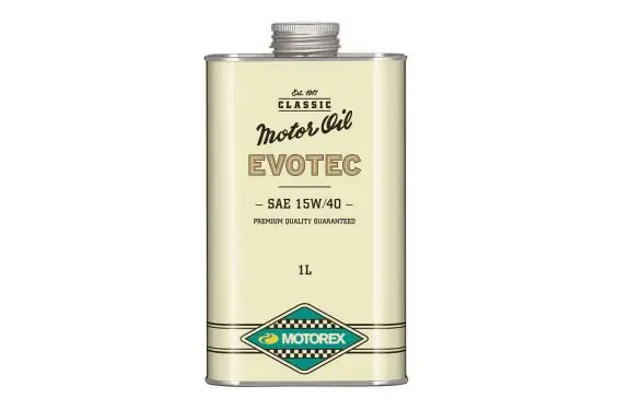 Dernier Modèle Huile Motorex Evotec Vintage 15W40 1 Litre