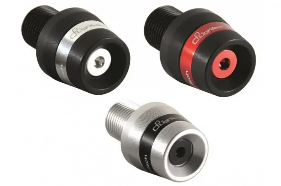 Embout de Guidon LighTech Black & White, Devil Series pour GSX-S 750 (17-20) Expédition Rapide