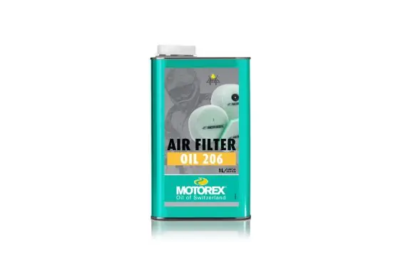 Satisfait Ou Remboursé Huile Lubrifiante pour Filtre à Air MOTOREX AIR FILTER OIL 206 - 1L - 300052