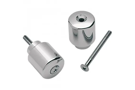 Embouts de Guidon Chrome Type Origine pour HONDA GL 1800 Goldwing (01-14) Pas Cher
