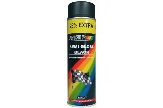 Peinture Noir Satiné MOTIP Offre Du Jour