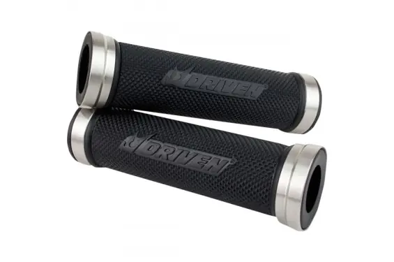 Vente Directe Poignée Moto DRIVEN D-AXIS Aluminium Extrémités Ouvertes