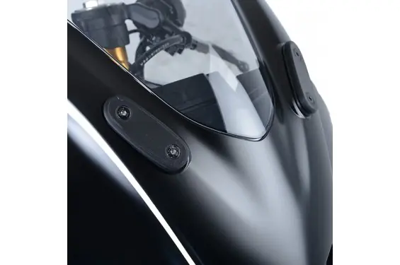 Cache Orifice de Rétroviseur Moto R&G pour YZF-R 125 (19-24) - MBP0034BK Promotion Saisonnière