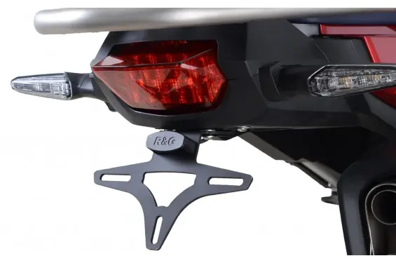 Expédition Rapide Support de Plaque R&G pour Honda 1000 Africa Twin (18-19) - LP0246BK