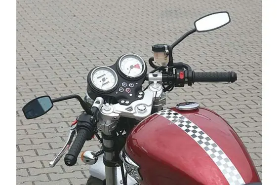 Kit Guidon Bracelet Relevé LSL pour 800 Bonneville (04-07) - 150T031 Nouvel Arrivage