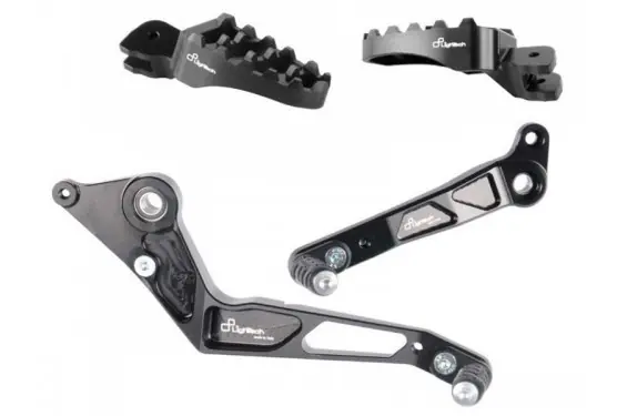 Commande Reculée LighTech (repose pied repliable) pour Hypermotard 821 (13-15) Hypermotard 939 (16-18) Prix Réduit