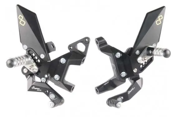 Commande Reculée LighTech (repose pied repliable) pour Panigale 1199 (12-15) Panigale 1299 (15-18) Meilleure Vente