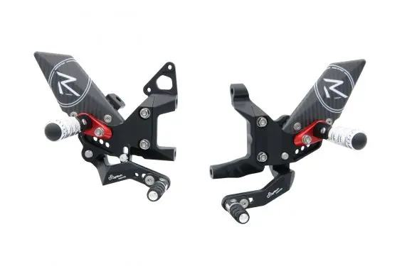 Commande Reculée LighTech "R" Version pour Panigale 1199 (12-15) Panigale 1299 (15-18) Dernier Modèle