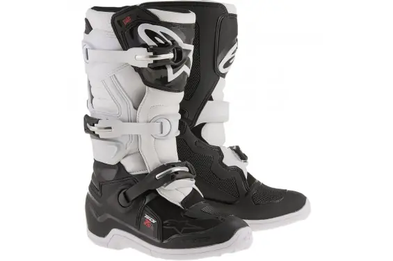 Quantité Limitée Bottes Moto Cross Enfant ALPINESTARS TECH 7 S Noir - Blanc