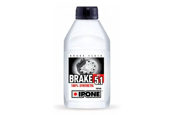 Liquide de Frein IPONE BRAKE DOT 5.1 pour Moto - 500 ml Haute Qualité
