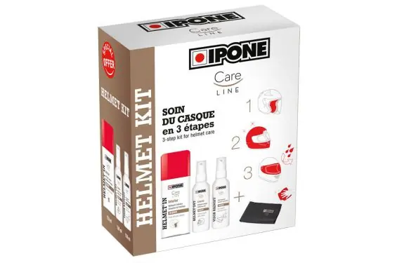 Expédié Aujourd'hui Pack Nettoyant Casque moto IPONE