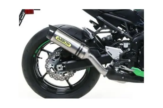 Achat Immédiat Silencieux ARROW Thunder Embout Carbone pour Kawasaki Z900 (20-24)