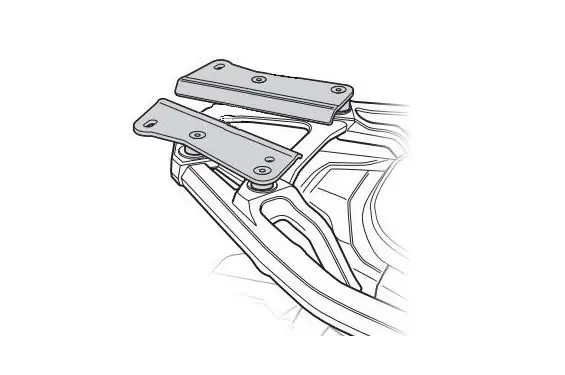 Affaire À Saisir Support Top Case Shad pour Africa Twin 1100 Adventure Sport (20-23)